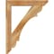 Ekena Millwork Olympic Slat Rough Sawn Bracket, Western Red Cedar, 4"W x 30"D x 38"H BKT04X30X38OLY06RWR - alternate 4